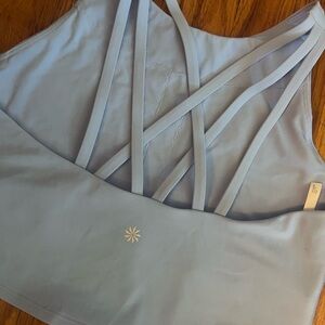 Athleta Light Blue Sports Bra